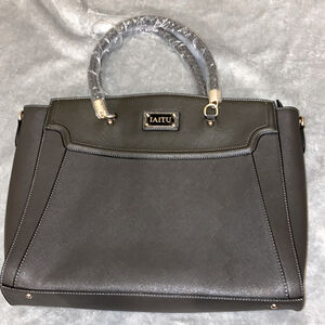 IAITU NWT Bag Gray Satchel Briefcase